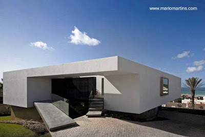 Lineas de diseño geométricas - Arquitectura de www.mariomartins.com Casa de playa estilo Contemporáneo en portugal