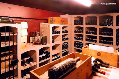 Vinos de la bodega de la villa