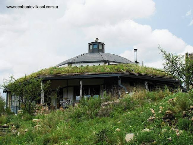Cabaña en eco-villa de un proyecto de sustentabilidad