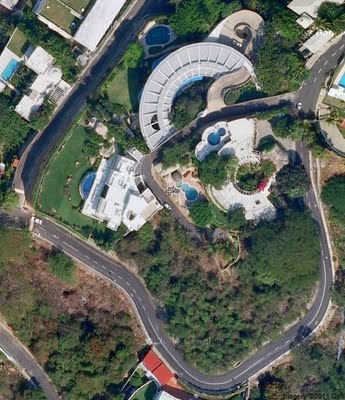 Imagen desde arriba de la propiedad