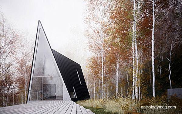 Casa moderna A-Frame