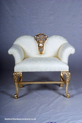 Sillón doble francés diseño de alas