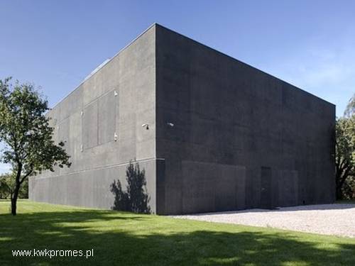 Casa cúbica moderna polaca Casa lujo