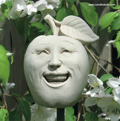 Escultura decorar jardín