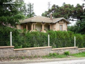 Casa de estilo Chalet europeo